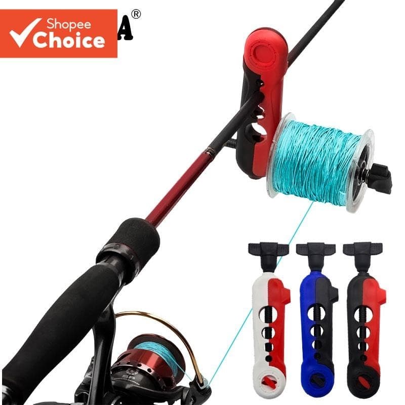 Carretel De Linha De Pesca Portátil Enrolador Equipamento De Fundição De Isca Giratória