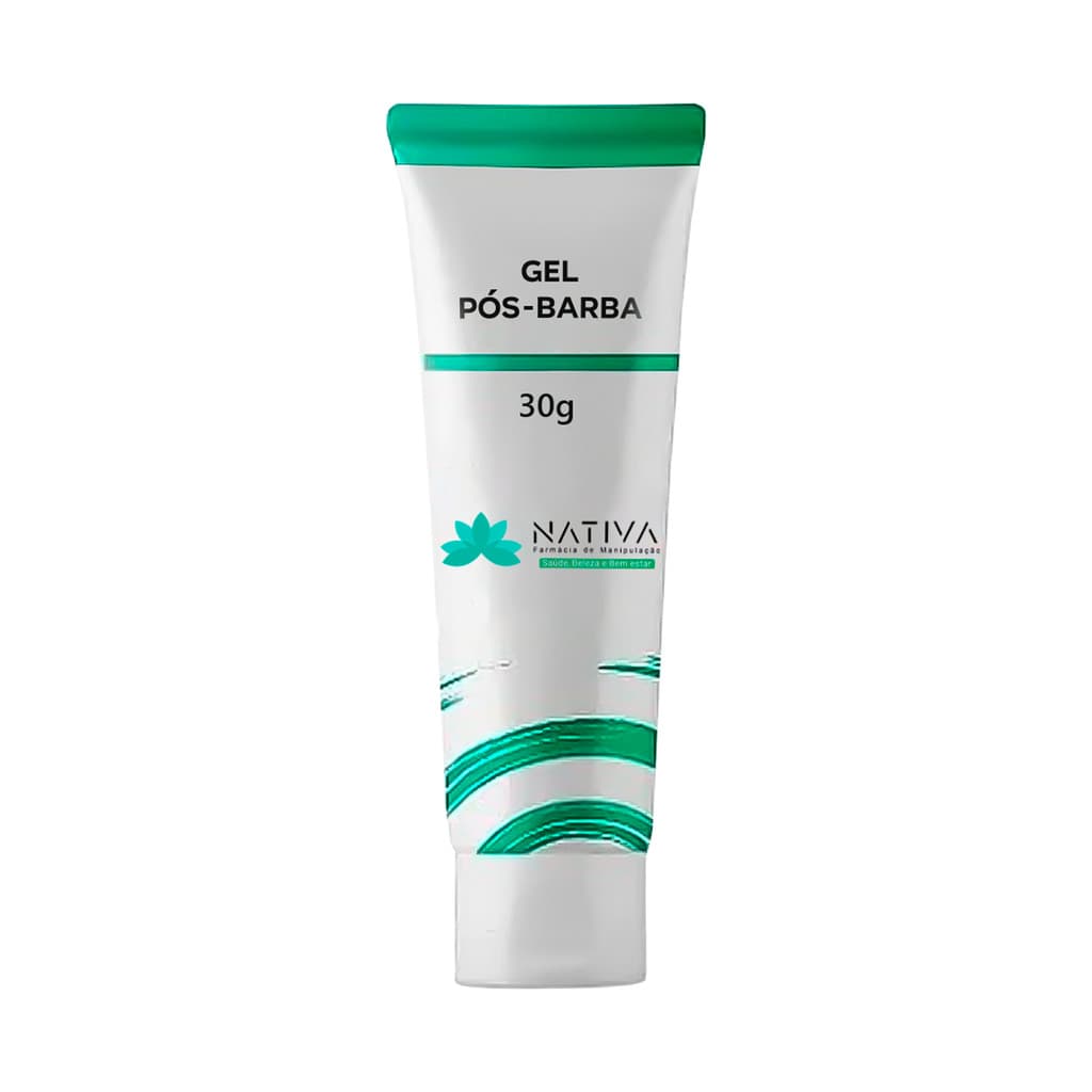 Gel Pós Barba 30g Creme Facial Hidratação Alívio Irritação Da Pele