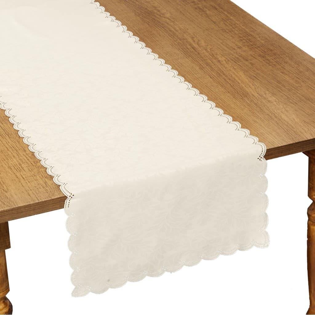Kit 8 Caminho De Mesa Ibis Impermeável 40X90Cm Rafimex