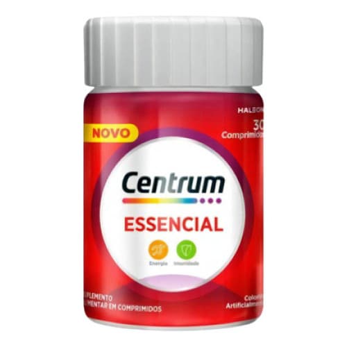 Centrum Essencial 30 Comprimidos Sabor Sem Sabor