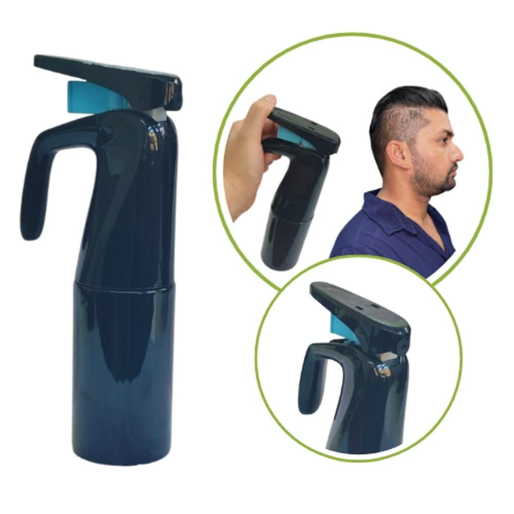 Borrifador Semi Automatico de Água Efeito Nevoa para Cabeleireiro Preto cod 992