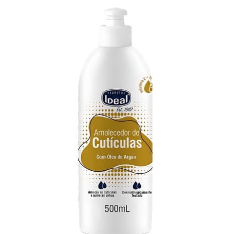 Ideal Amolecedor De Cutículas Oleo Argan 500Ml