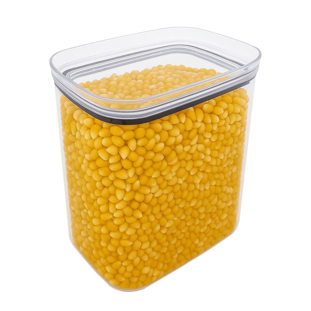 Pote Hermético Acrílico 1,5L Prático Pote Para Mantimento em Acrílico Premoium