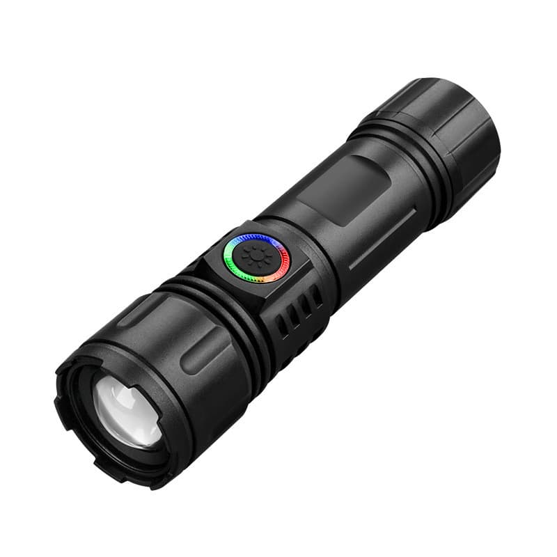 Mini Lanterna Tática Led Recarregável USB 3 Modos Luz Forte