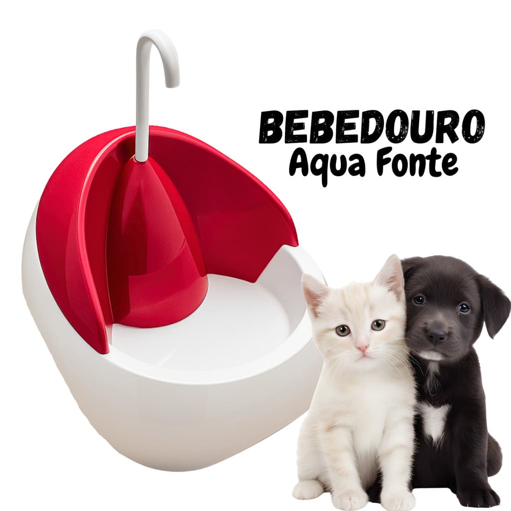 Bebedouro Para Gatos E Cães Elétrica Bivolt - Aqua Fonte