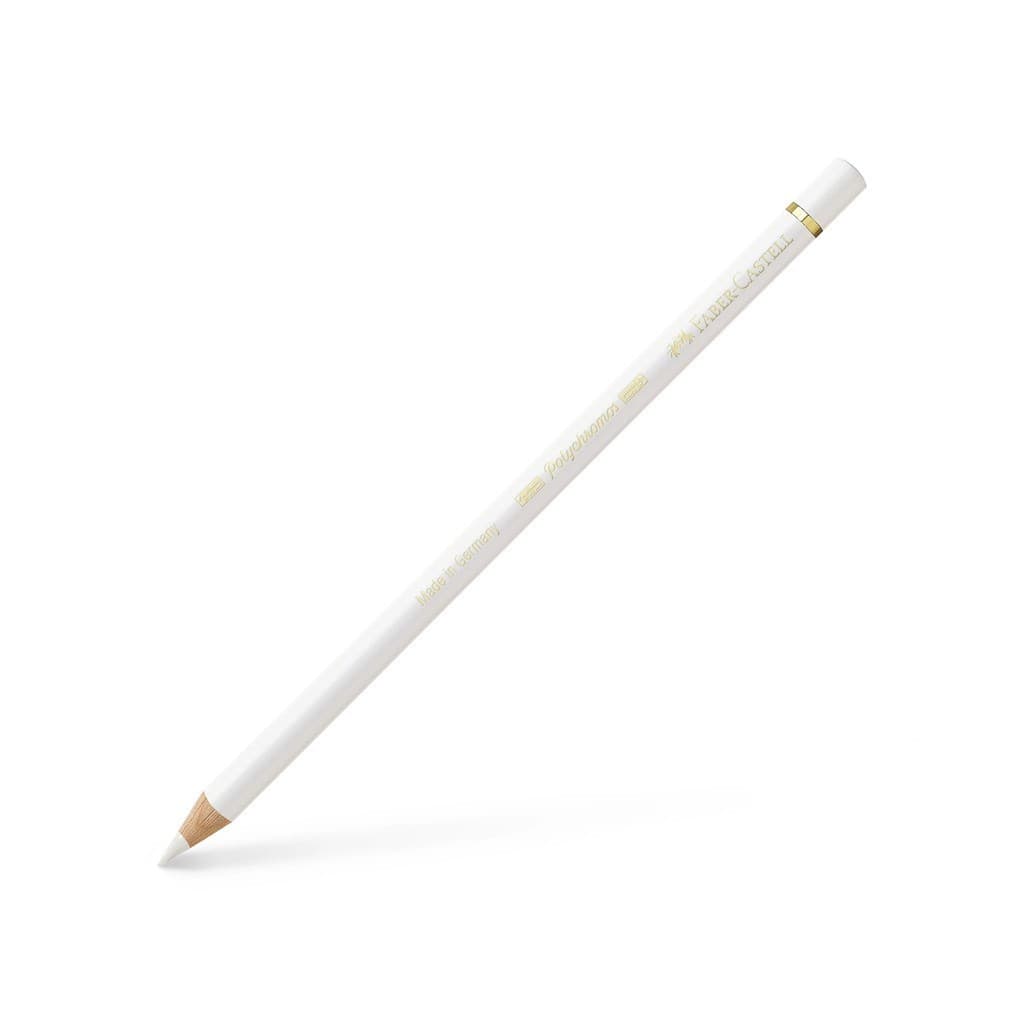 LAPIS COR FABER CASTELL POLYCHROMOS  101 WHITE
