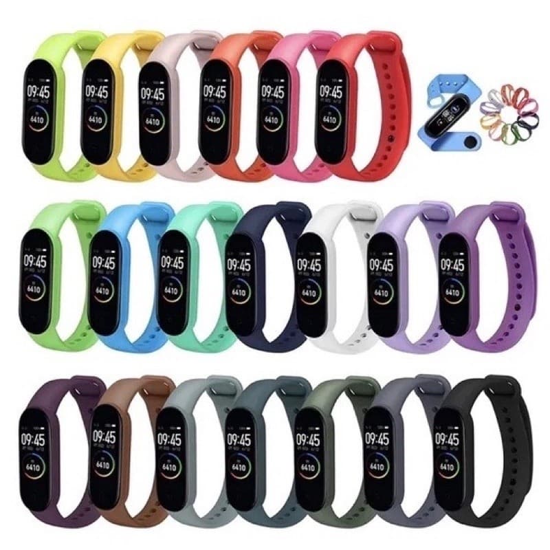 Pulseira Para Mi Band 5 6 7 3 4 silicone novo lacrado pronta entrega mi band 5 6 7 3 4