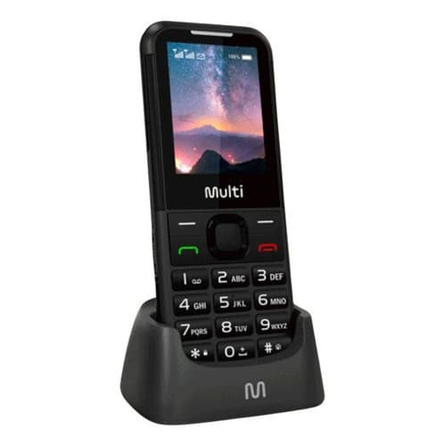 Celular Multi Vita 4G Com Base Carregadora Botão SOS - P9225