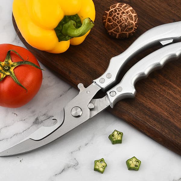 Tesoura Tesouras De Cozinha Multiuso  Para Frango Carnes Verduras Abre Garrafas Quebra Nozes Utensilio De cozinha