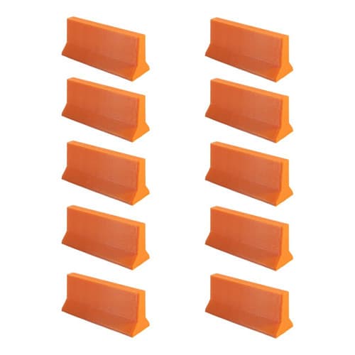 Kit 10 Mini Barreiras Para Carrinhos Escala Hot Wheels