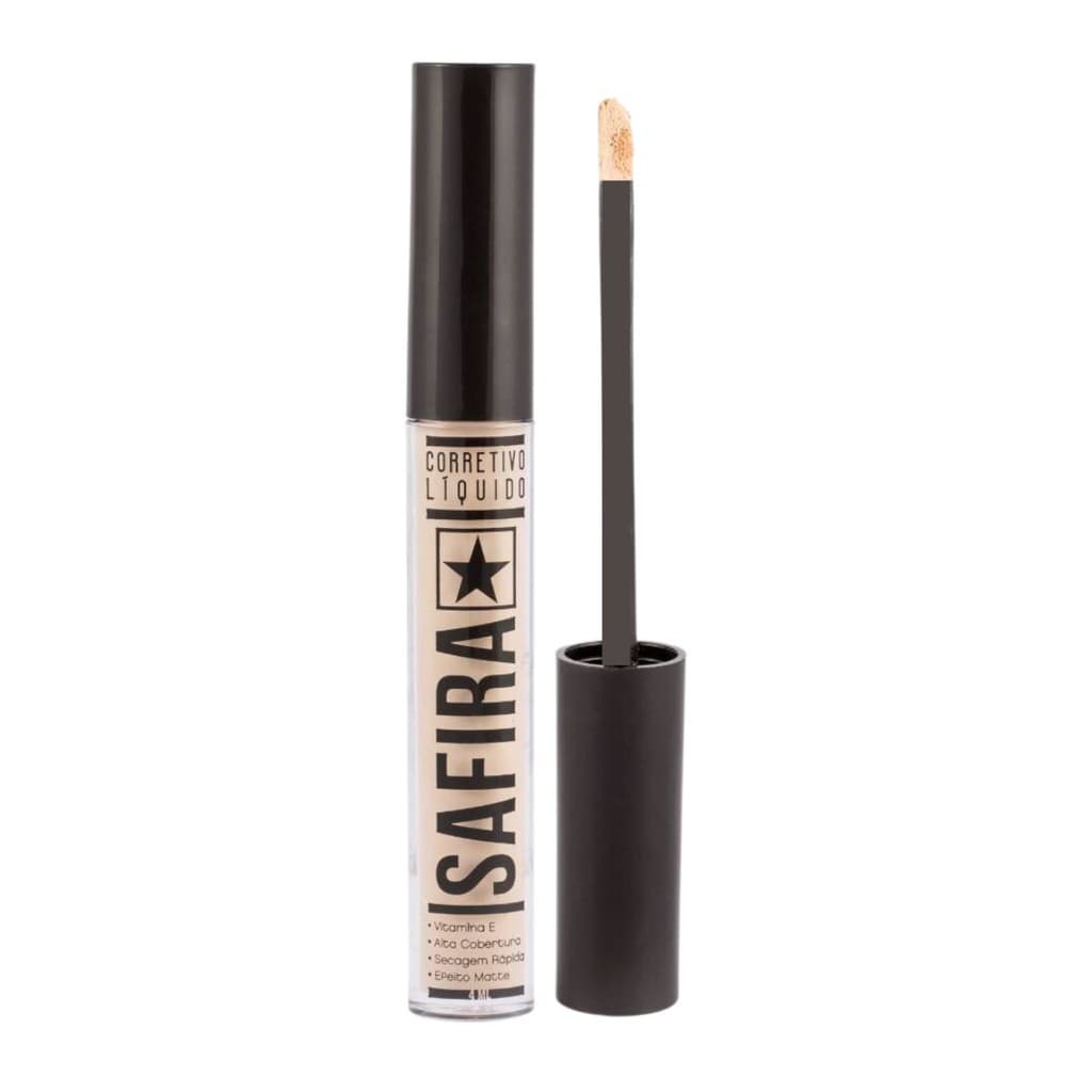 Corretivo Líquido Matte 4ml Alta Cobertura Nº 4 Safira