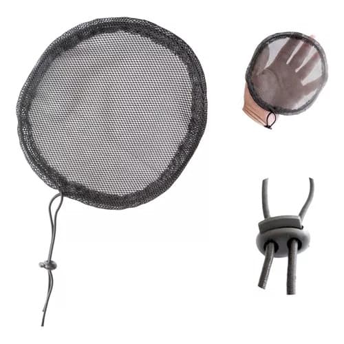 Touca Para Confecção De Rabo De Cavalo Coques Rede De Cabelo