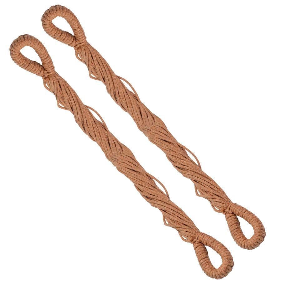 Par Extensor Corda Rede Descanso Dormir Alongadora Algodão 58cm
