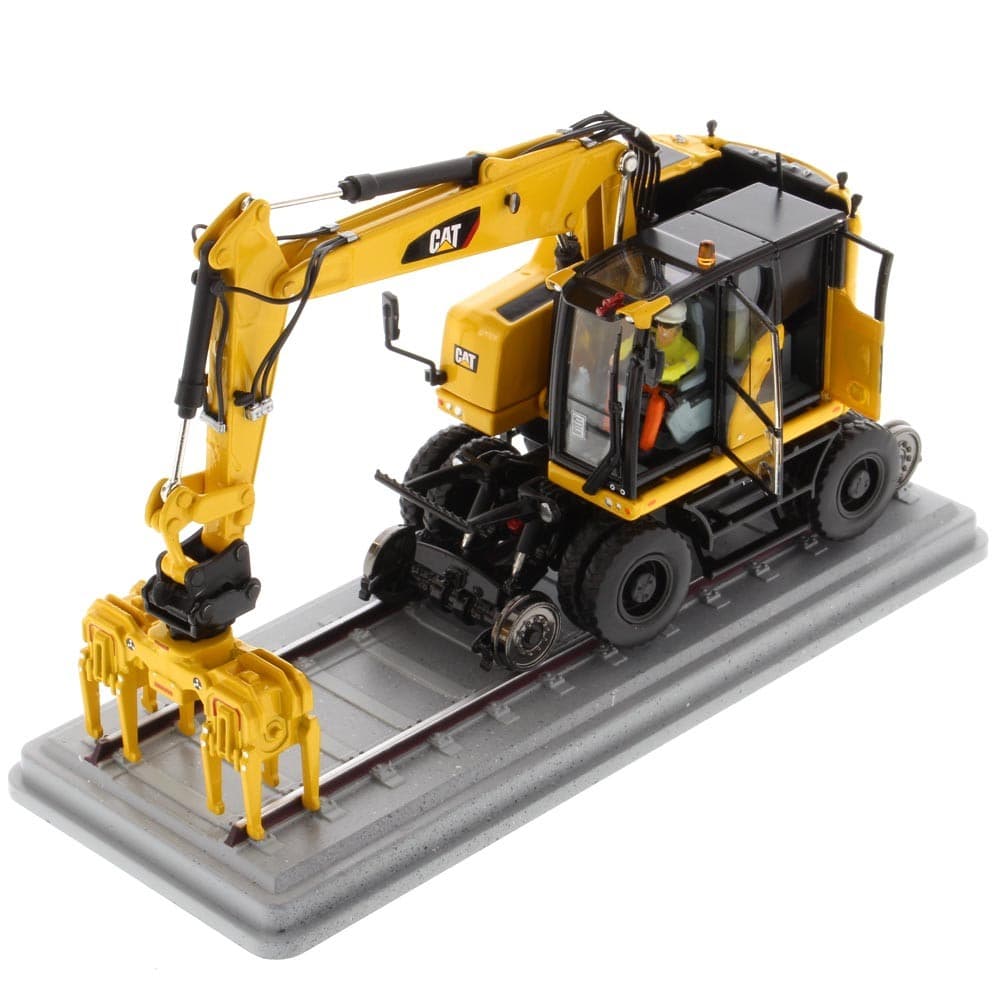 Miniatura Escavadeira de Rodas M323F Caterpillar - Escala 1:50