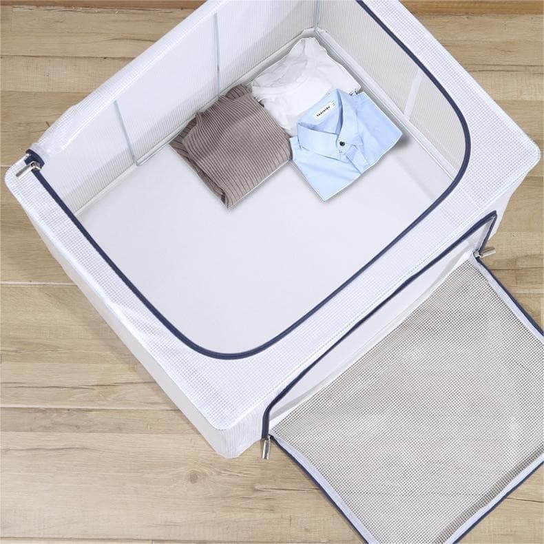 Caixa Organizadora Calça Cômoda Blusa Coberto Lençol Social Cesto Roupa Guarda Roupa Camisa