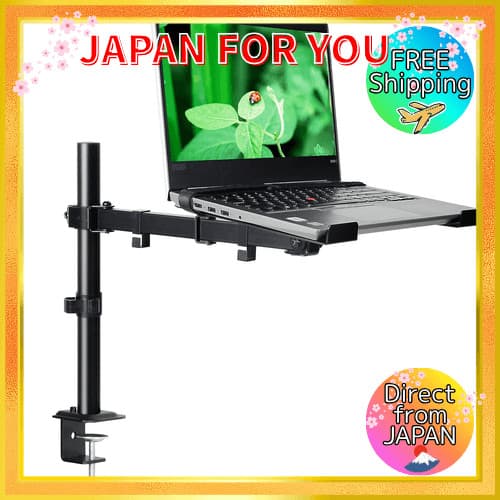 Suporte para laptop METIYA, braço para monitor, até 17 polegadas, capacidade de 8KG, ajuste multifuncional.