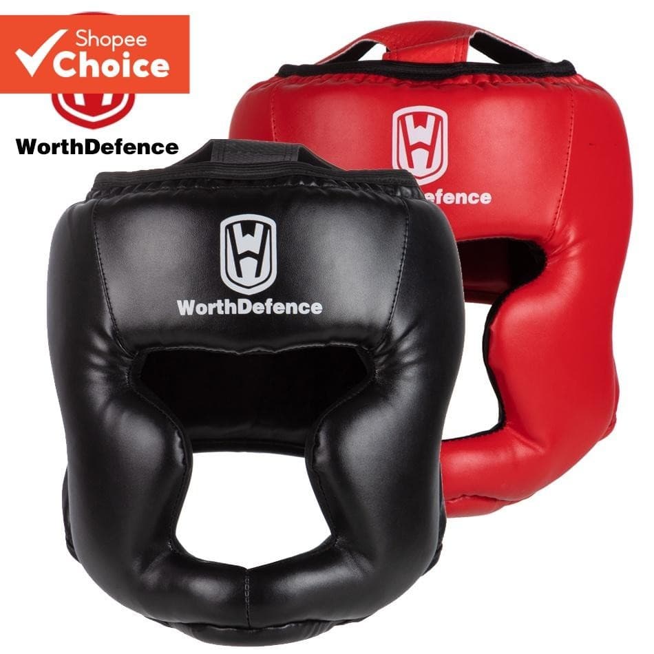 Worthdefence Capacete De Boxe De Kick Para Karate Muay Thai Combate Livre MMA Sanda Treinamento Adultos e Crianças