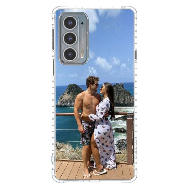Capinha para Moto Edge 20 Personalizada com foto -Anti Impacto