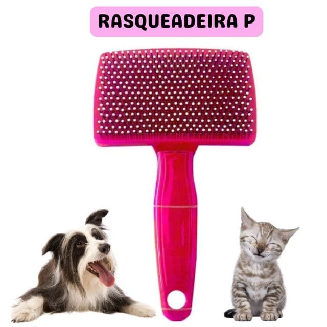 Rasqueadeira P para Cães e Gatos