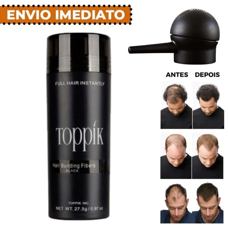 2 garrafas TOPIK-Fashionable Penteado Fibra de Cabelo Pó Reparação Rápida Intensiva