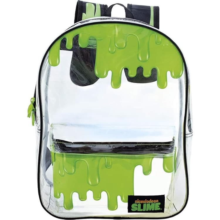 Mochila Escolar infantil De Costas nickelodeon slime