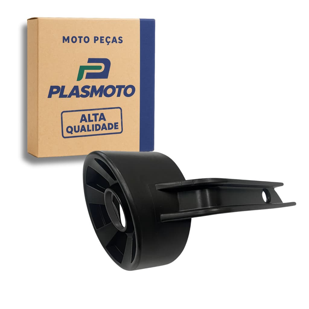 PROTETOR PONTEIRA ESCAPAMENTO FACTOR 125 FAZER 150 PRETO