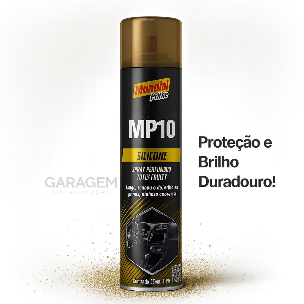 Silicone Spray brilha balão 300ml Mp10 Mundial Prime