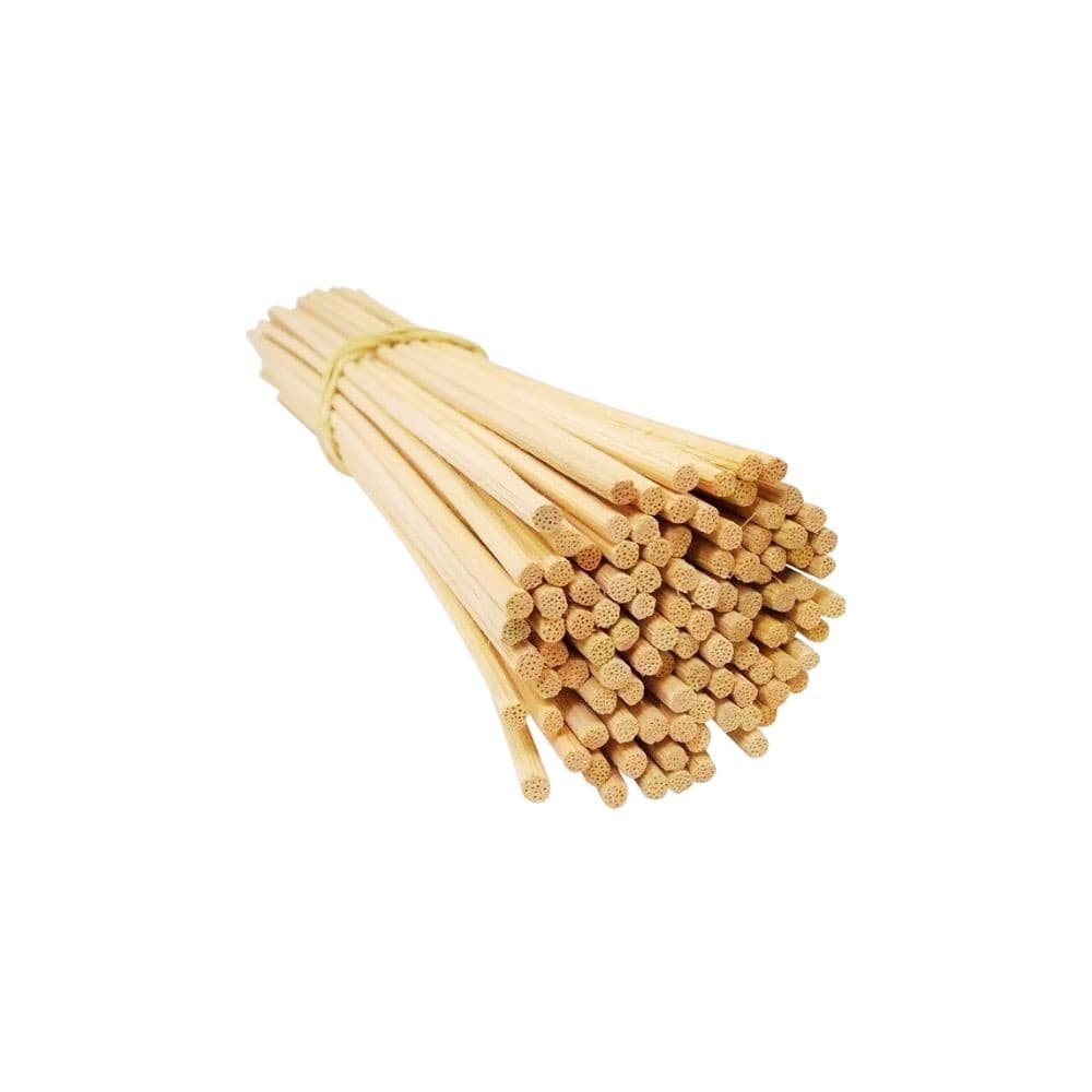 Estacas de Bambu para Tutor de Plantas: 40cm x 5mm - 50un