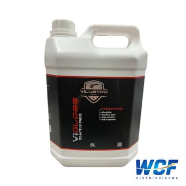 VILUSTRO VIGLOSS SELANTE DE PNEU PRETINHO 5L