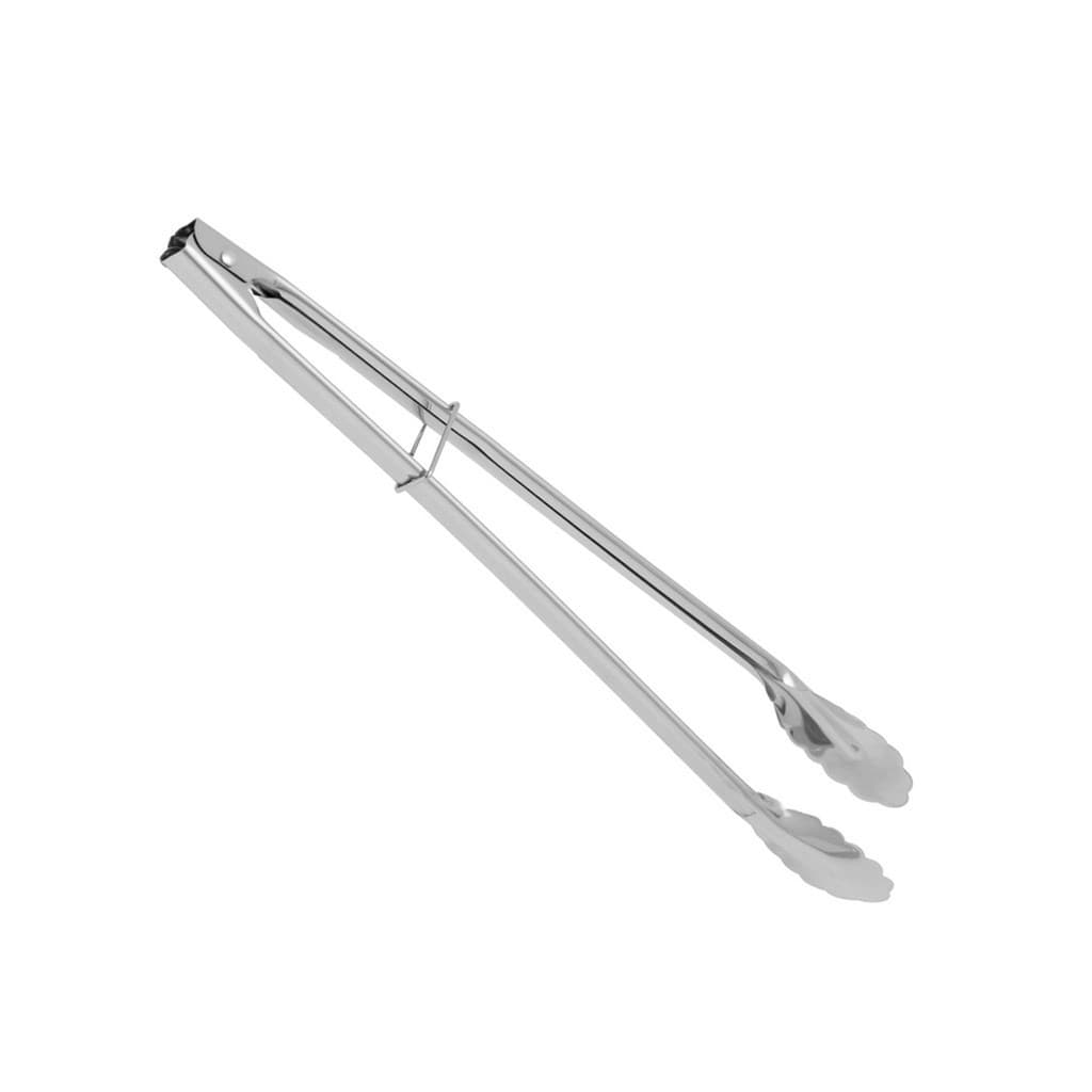 Pegador Alimentos Inox Pinça Profissional Grande Longo 41cm