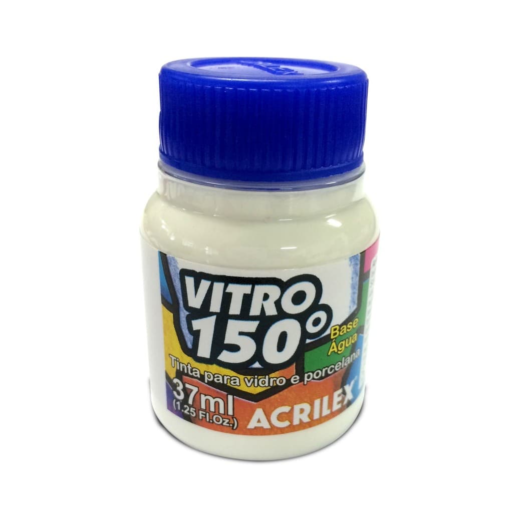 Tinta Vitro 150º - 37ml Incolor Acrilex Vidro Porcelana Cerâmica
