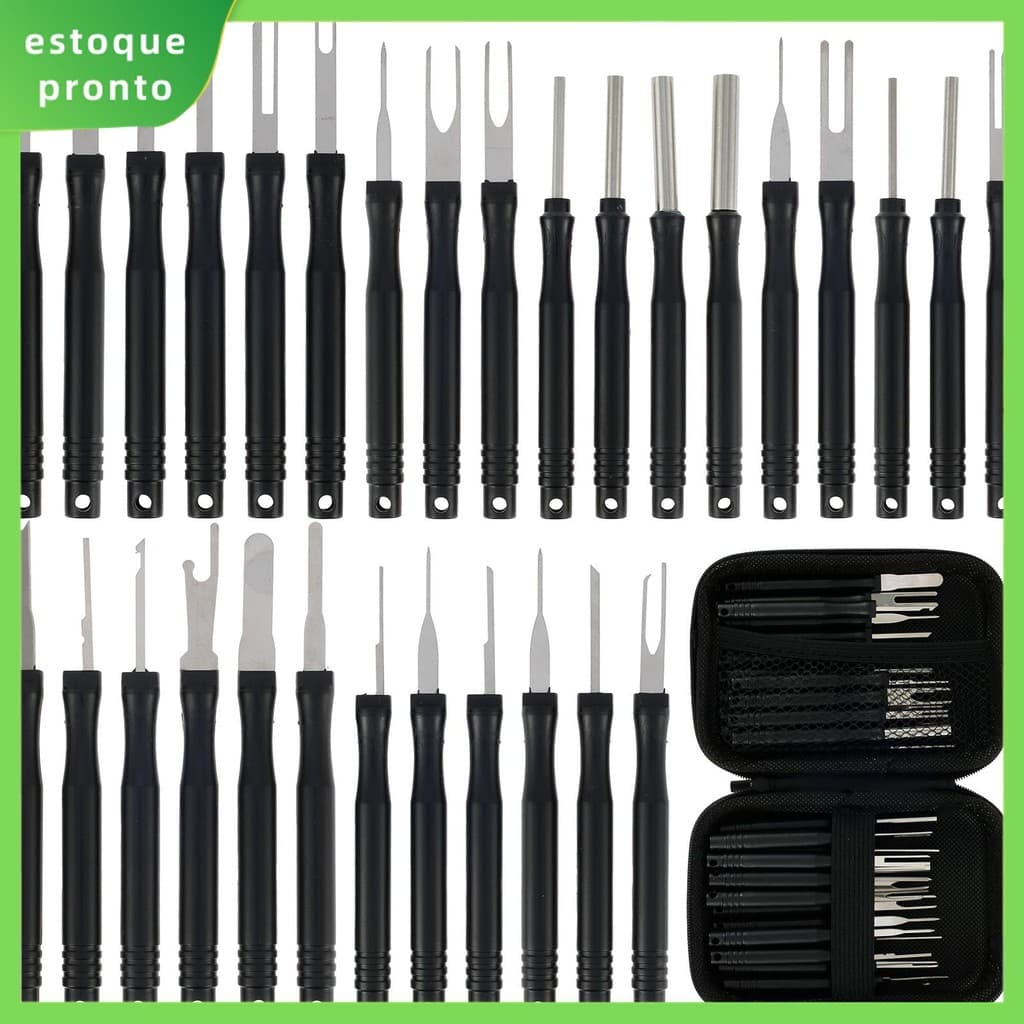 30Pcs Kit De Ferramentas Para Remoção De Pinos De Terminal Ferramenta Extratora Conexão Elétrica SHOPSKC8248