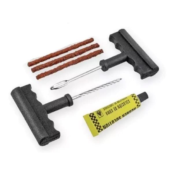 Kit Reparo Pneu Sem Camara Carro E Moto Maxx