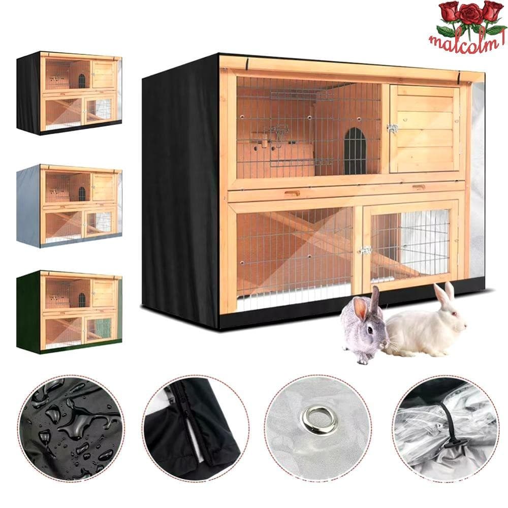 MALCOLM1 Capa Para Gaiola De Coelho , Tecido Oxford 210D Capas Impermeáveis Aves , Suprimentos Casa De Animais De Estima