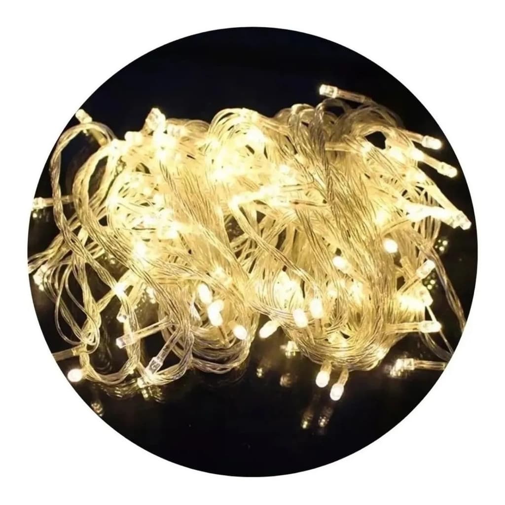 Kit 10 Pisca Luz De Natal Led 100 Leds 9 Metros 110v