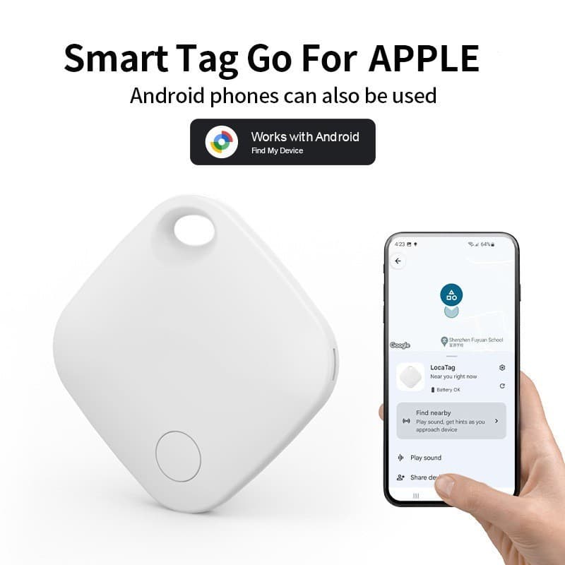 Rastreador AirTag Smart Tag MFI Localizador GPS Mala Carro Moto Pet Criança Sem Limite de Distância