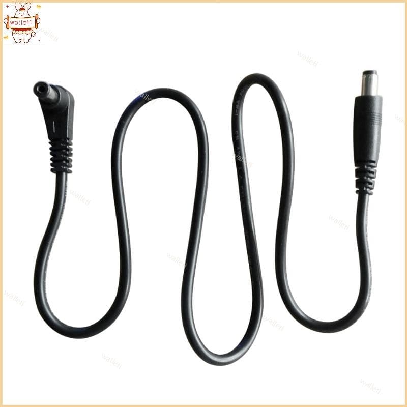 Para Pedal Efeito Guitarra 5 5x2 1mm Conector Alimentação 24AWG Plug Adaptador Fio