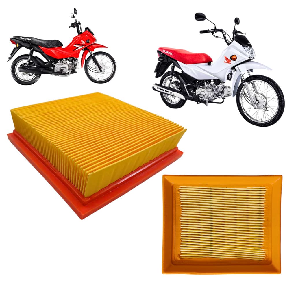 Filtro de Ar POP 100 e POP 110 Honda Filtran