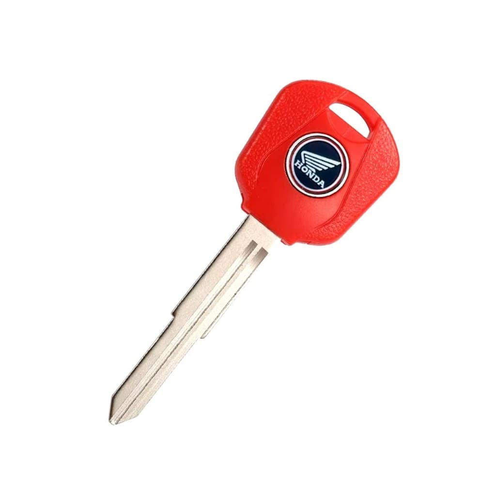 Chave De Moto Honda Fan 150 Fan 125 Cg 125 Hornet Cor Vermelho