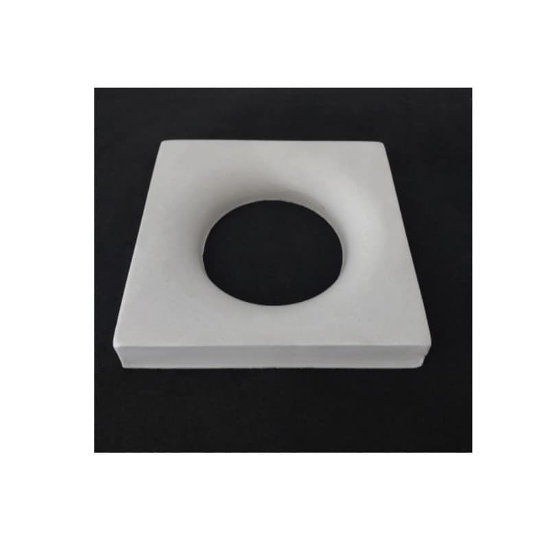 forma cobogo vazada abs  redonda 20x20x3,5cm gesso cimento concreto