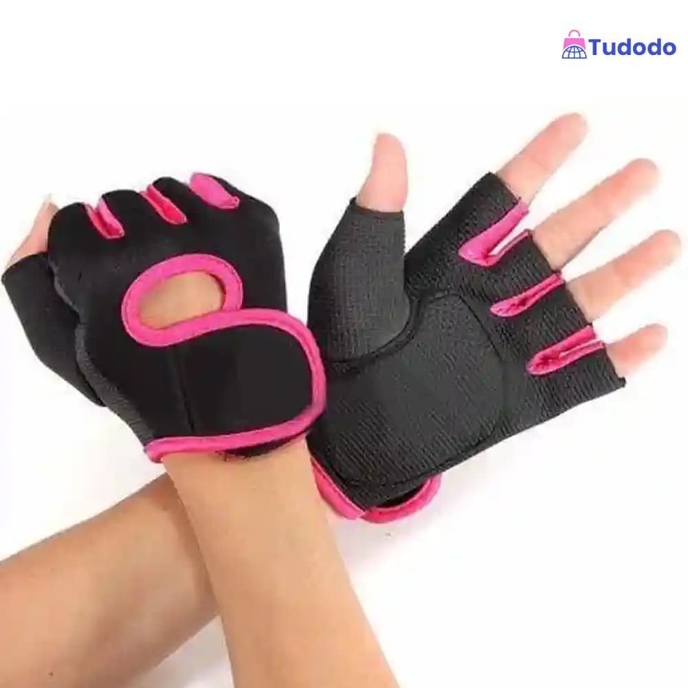 Luvas de Proteção para Academia em Neoprene Resistente - Acessório Essencial para Treino de Força