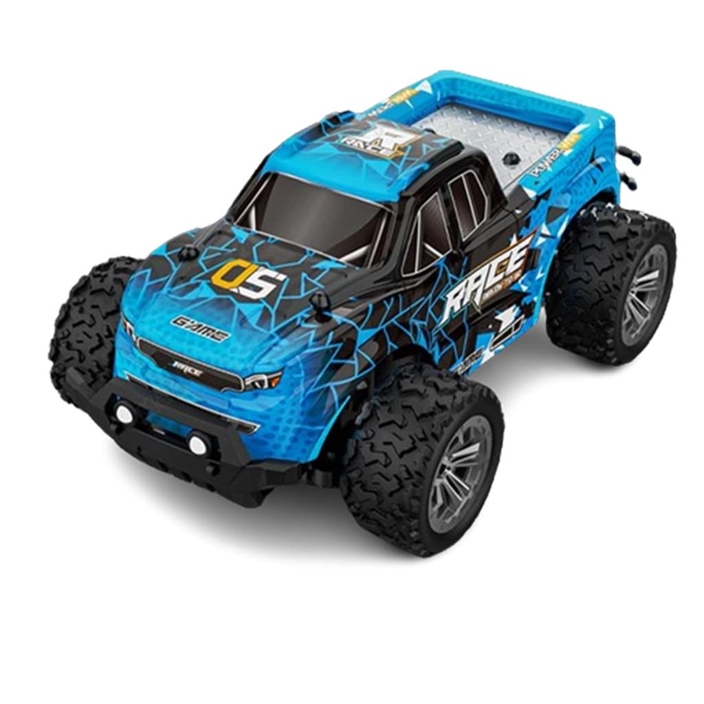 Carro RC  2WD Off-Road com Luz LED 2.4G - Presente Ideal para Crianças