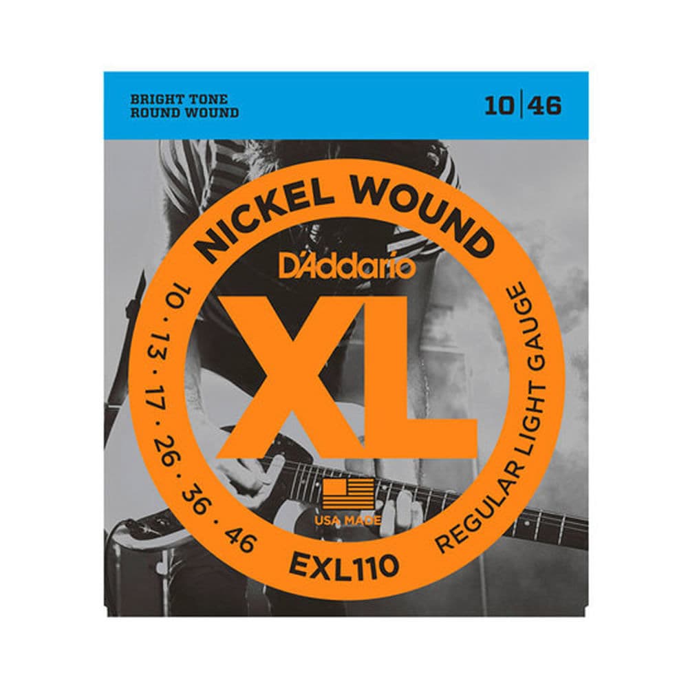 ENCORDOAMENTO GUITARRA DADDARIO EXL110 010/13/17/26/36/46 (025053.1)