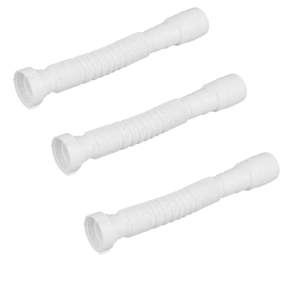Sifão Universal Multiuso Sanfonado Ajustável 66cm Tigre 3 PC