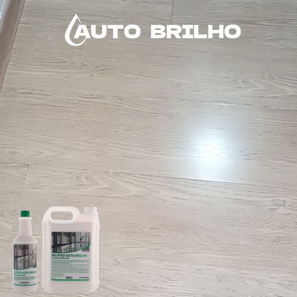 Cera Líquida Renovadora Pra Pisos Porcelanatos e Cerâmicos Auto Brilho 1L