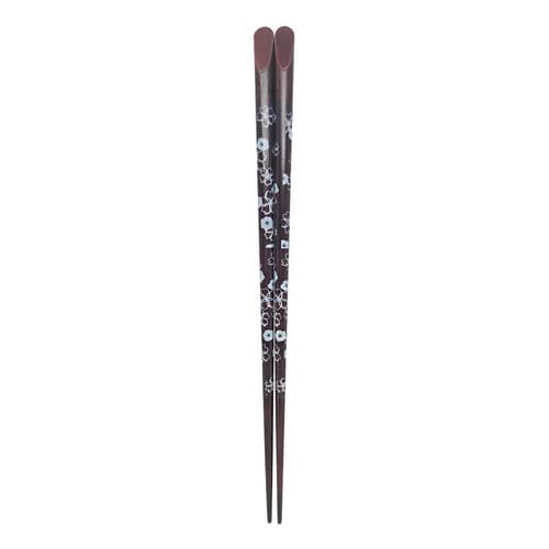 Hashi De Madeira Flores Brancas Resistente Oriental Sushi