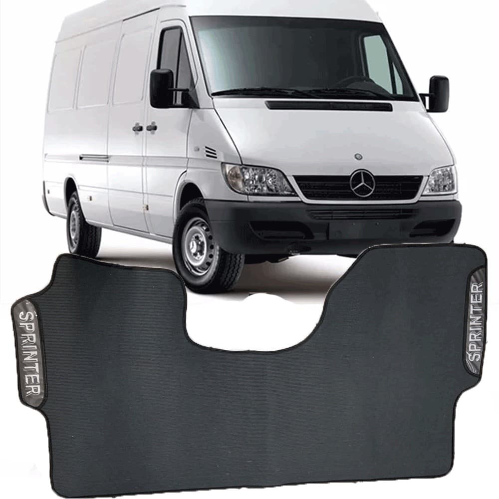 TAPETE EMBORRACHADO 1 PEÇAS MRECEDES BENZ SPRINTER INTEIRIÇO 2000 2001 2002 2003 2004 2005 2006 2007 2008 2009 2010 2011 2012