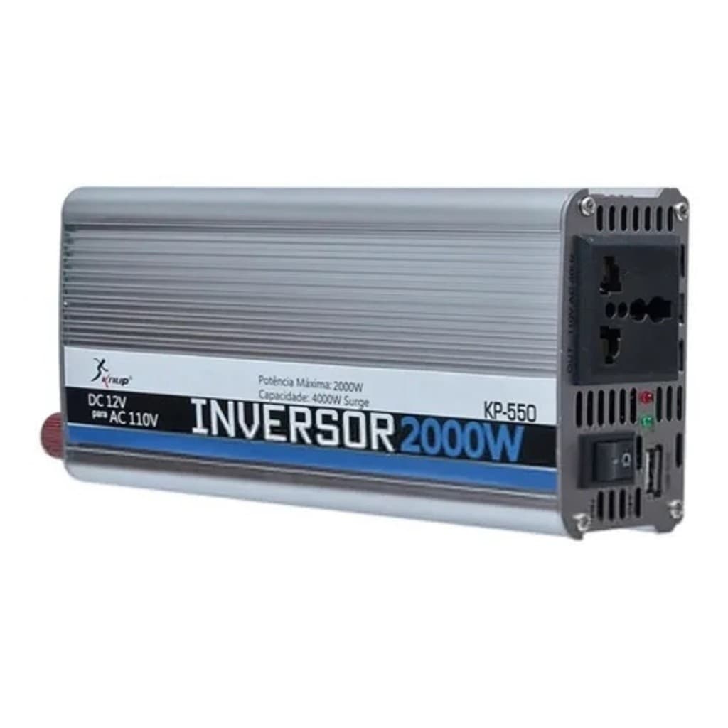 Inversor Automotivo Veicular 2000w 12v 110v Ou 220v Knup