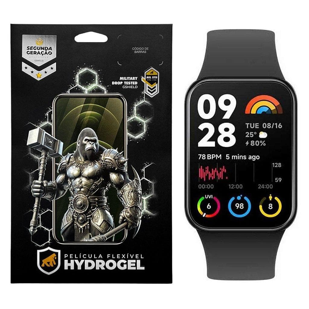 Película para Xiaomi Smart Band 8 Pro - Hydrogel HD - Gshield