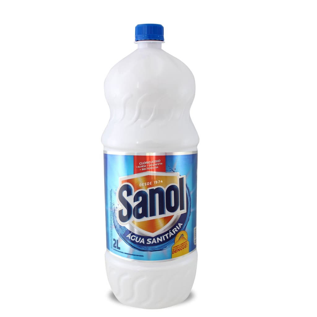 AGUA SANITARIA BRANCA 2L SANOL